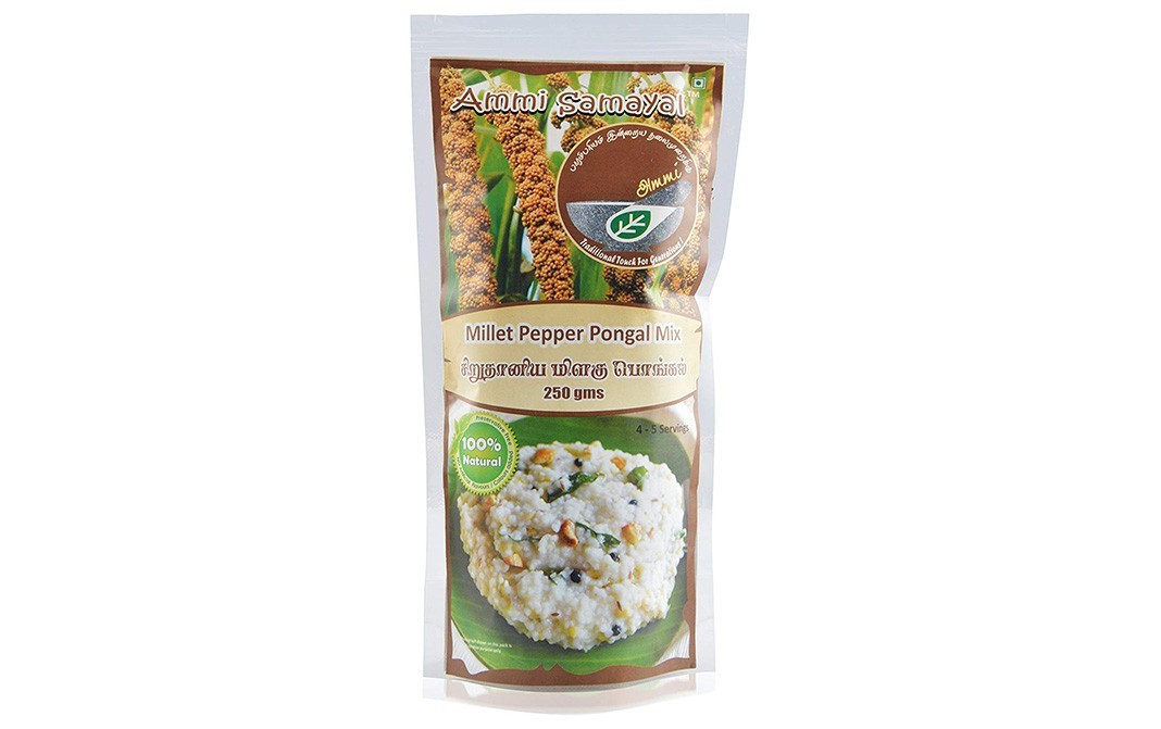 Ammi Samayal Millet Pepper Pongal Mix    Pack  250 grams